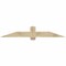 Ekena Millwork Eugene Rough Sawn Timber Gable Bracket, Douglas Fir, 72"W x 12"H x 2"D x 6"F, 4/12 Pitch GBW072X12X0206EUG00RDF - alternate 1